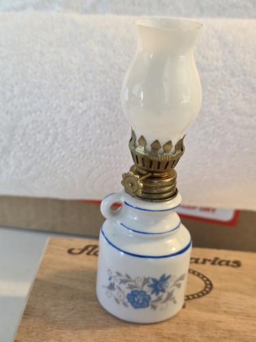 Vintage mini oil lamp - vintage,