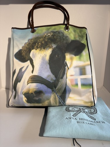 Anya hindmarch blue - anya, label