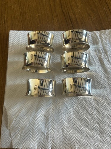 Silver colour toned napkin - colour,