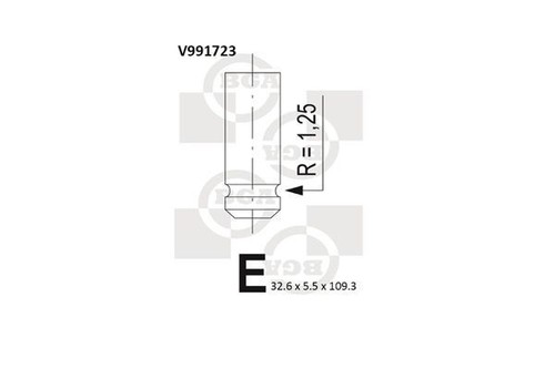 Inlet valve for renault twingo - inlet,