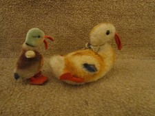 Steiff, 2 vintage Duck stuffed