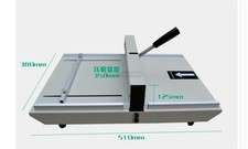 A3 Paper Folding Machine 350Mm Manual Paper Marking Press New ci
