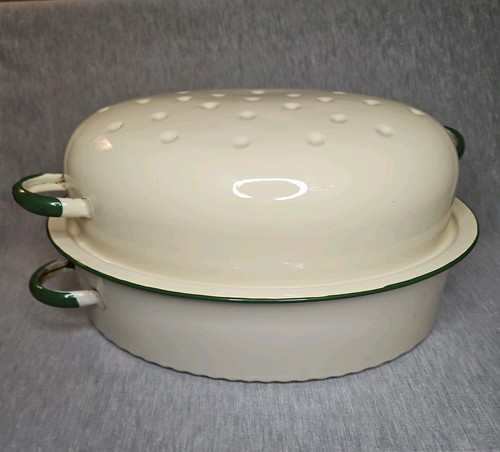 Vtg 1950 enamel - 1950's, self