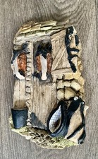 Handcrafted VTG Horse Plaque