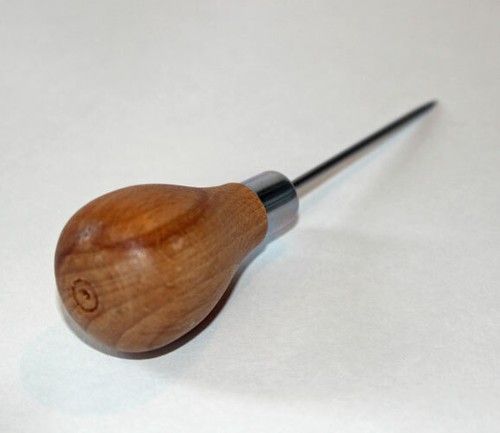 Bookbinding awl paper hole - bookbinding,