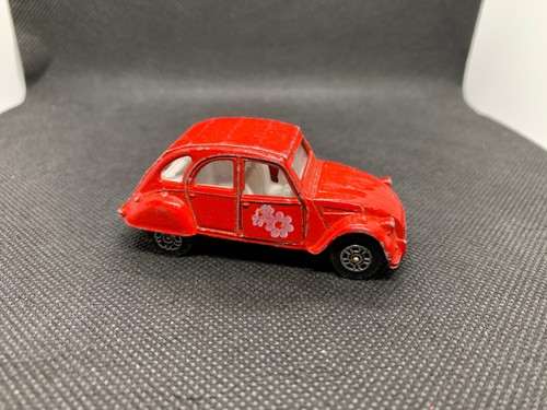 Corgi citroen 2cv red - 2cv,