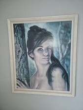 Original Boots Framed 1960s Print 'Tina' by J H Lynch #584