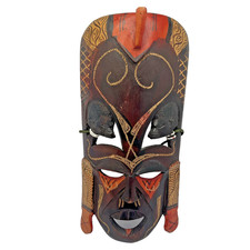 Vintage Kenyan Jambo Mask -c