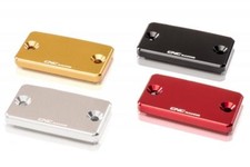 CNC Brake Reservoir Cap Streaks Ducati Monster 696 2008-2014 Silver