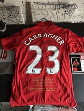 Jamie Carragher Signed