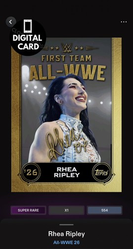 Digital topps wwe slam - topps,
