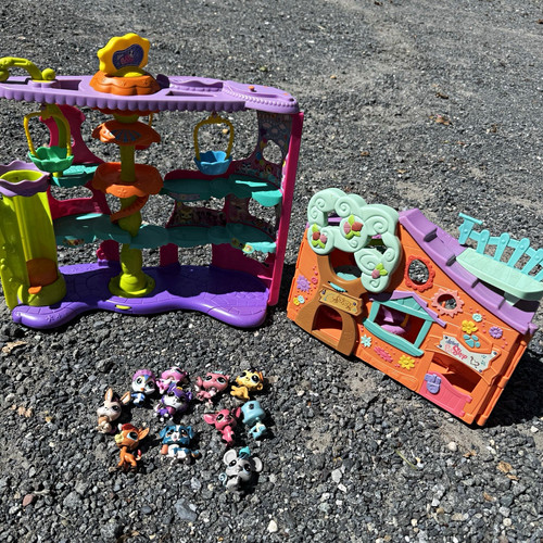 Littlest pet shop playset lot - littlest,