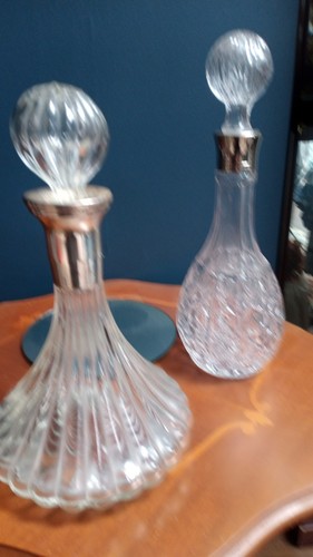Wine decanters with silver - 2,