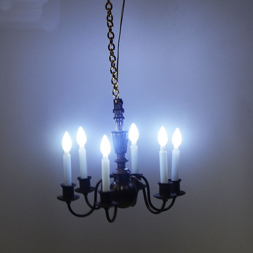 Dolls house miniatures - house, lamp