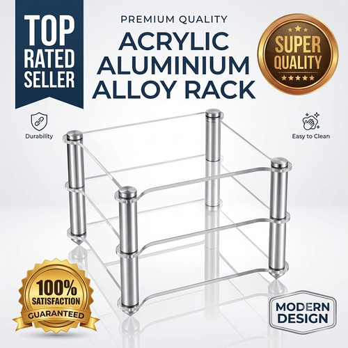 Acrylic aluminium alloy - acrylic, rack