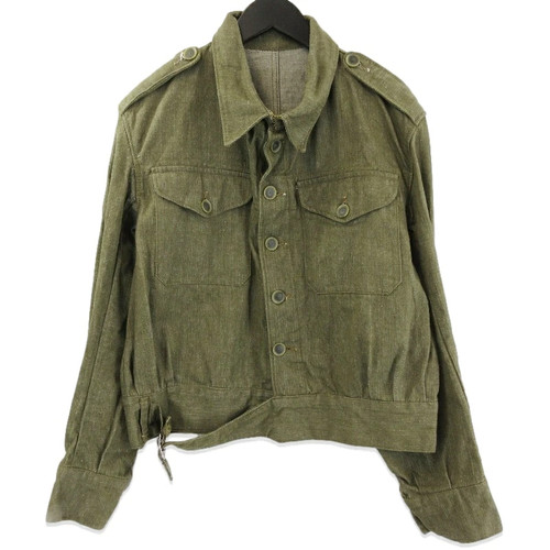 British army green denim - army,
