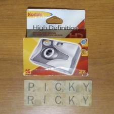 Vintage Kodak HD Disposable Camera - 27 Exposures - Made in 2003 - New/Sealed