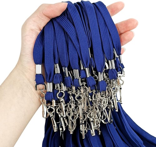 Packs navyblue lanyard bulk - 50,