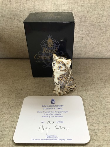 Royal crown derby paperweight - royal,