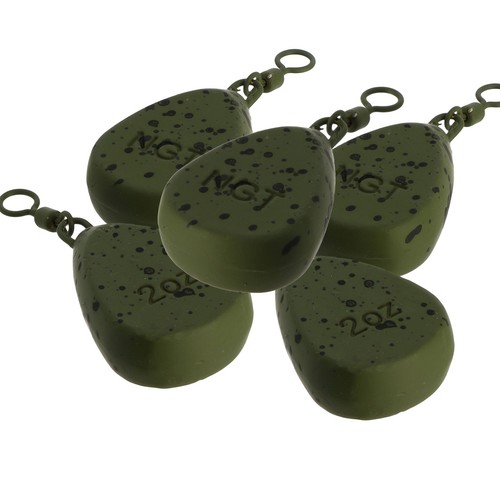 Fishing leads flat pear - leads,