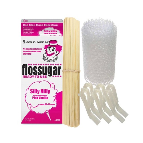 Candy floss supplies kit - floss, –