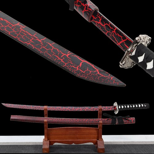 Cracked wood arts bokken - wood,