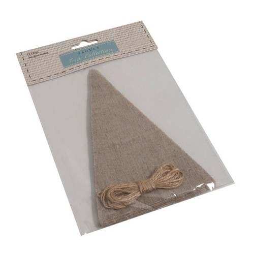 Fabric bunting kit vintage - fabric,