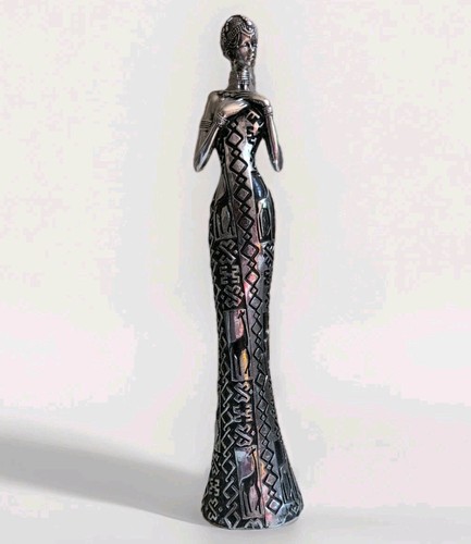 Silver effect masai african - effect,