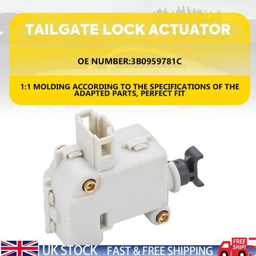 Tailgate boot lock actuator - lock,