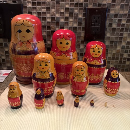 Matryoshka doll set vintage - doll,