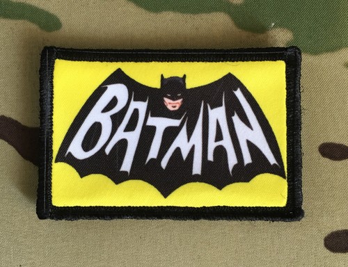 Batman retro logo morale - retro, patch