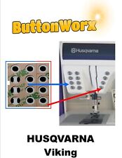 Husqvarna Viking Button Repair Pad Designer 1, Designer 2, Quilt Designer I&II