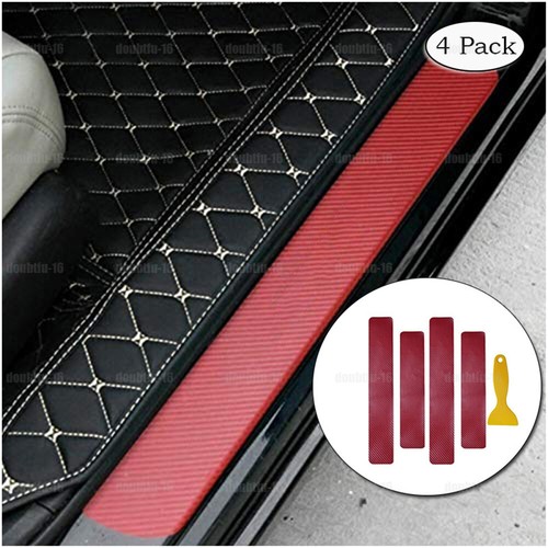 4pcs carbon fiber car door - carbon,