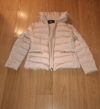 Zara Down Ladies Cream Puffa