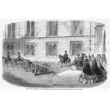 Brass Gun Presented to the