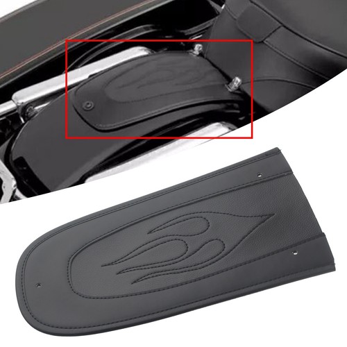 Black flame rear fender - rear, bib
