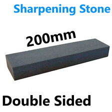 OIL STONE Double Sided DRY WET Sharpening Coarse Planes Chisels Blades Knife 