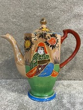 VINTAGE PORCELAIN TEAPOT JAPANESE KLIMAX HANDPAINTED