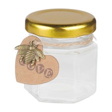 20x Mini Small Glass Jam Jars