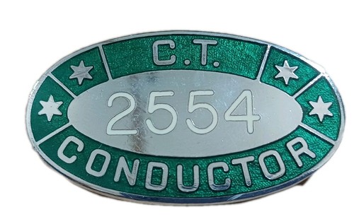 Vintage bus conductor - *bus,