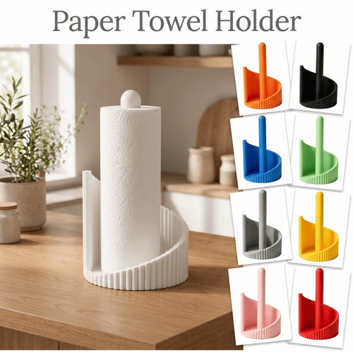 Spiral wave paper towel - wave,