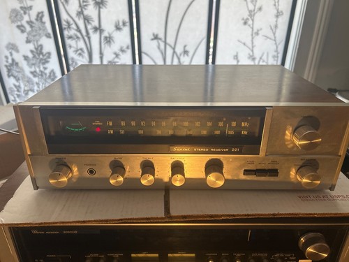 Sansui 221 working - sansui, on