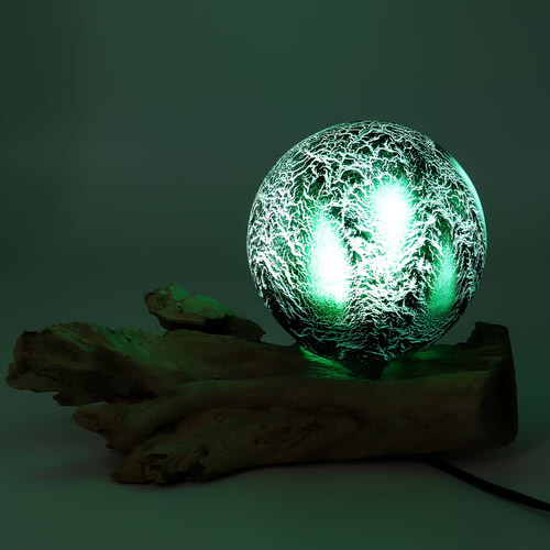 Emerald crackle driftglow - emerald,