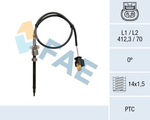 68039 fae sensor exhaust - sensor,, gas