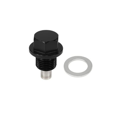 Oil sump drain - bolt, black