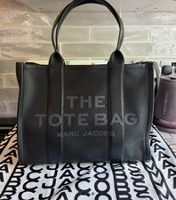 Marc Jacobs Black Leather Tote