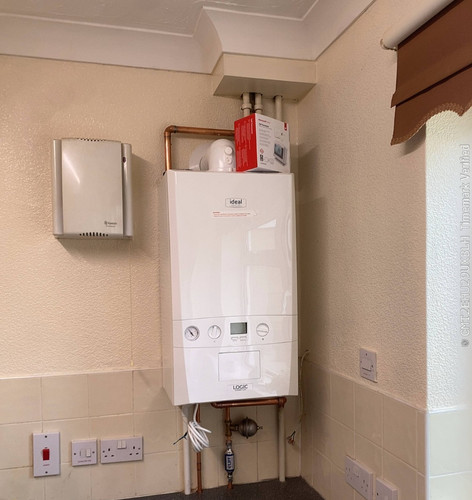 Gas boiler installation all - boiler,