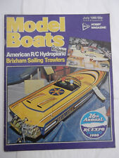 Model Boats Magazine July 1980 Used but in good condition no plan