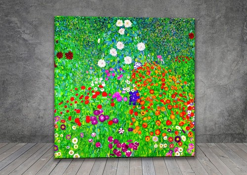Gustav klimt flower garden - klimt,