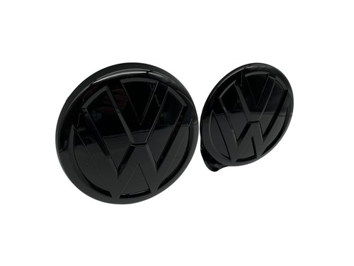 Volkswagen emblem black - vw,
